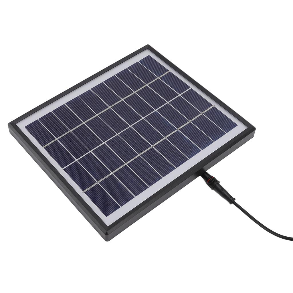 5.0W Solar Fountain Pump, Anti-clogging, Portable Solar Powered with ABS Material for Outdoor Garden and Swimming Pool Decoration