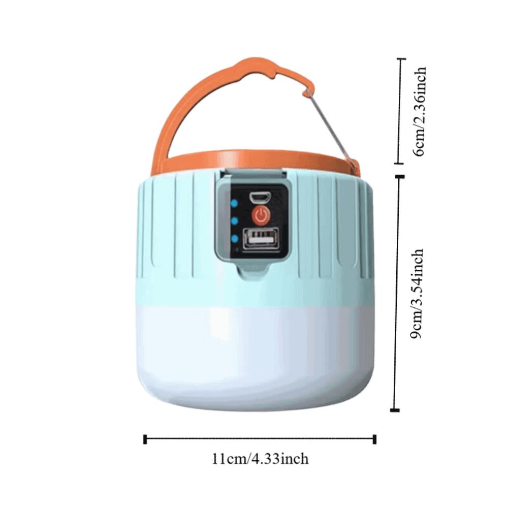 Solar Powered LED Camping Light Remote Control Solar-powered lamp Outdoor Hiking