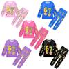 19699 Kids Boys Girls Steal a Brainrot 67 Six Seven Print Long Sleeves T-Shirt Pants Pajamas Sleepwear Sets