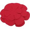 POT PAN PROTECTOR FELT STACKING PADS COOKWARE SEPARATORS KITCHEN SUPPLIES FOR HOUSEHOLD 12PCS (Red)