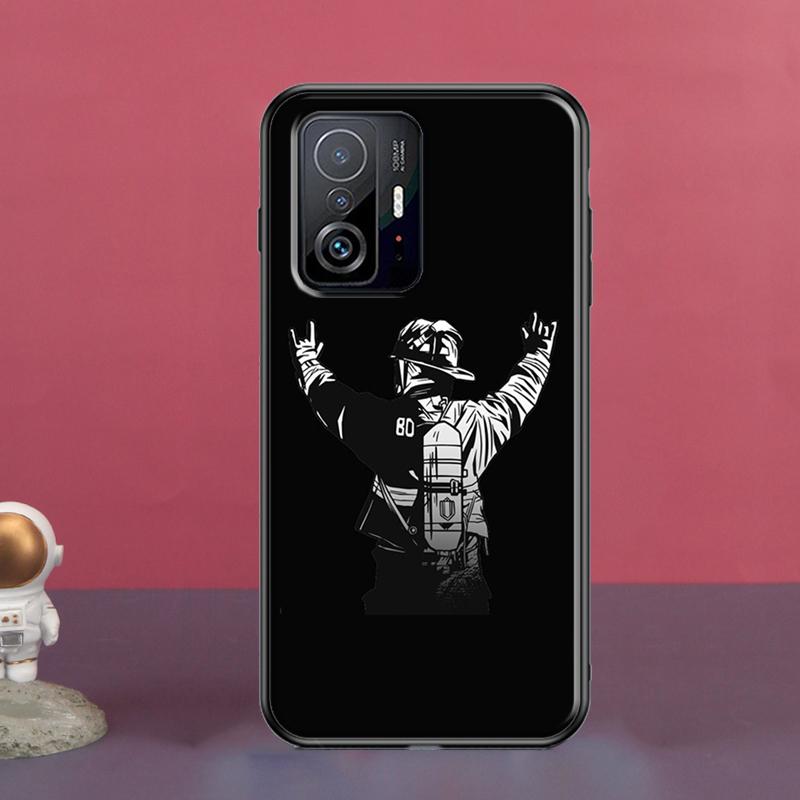 Чехол Firefighter Heroes Fireman для POCO X5 X3 F5 Pro X4 F4 GT M5s C40 F3 для Xiaomi 13 Lite 12 11T 12T Pro 12X