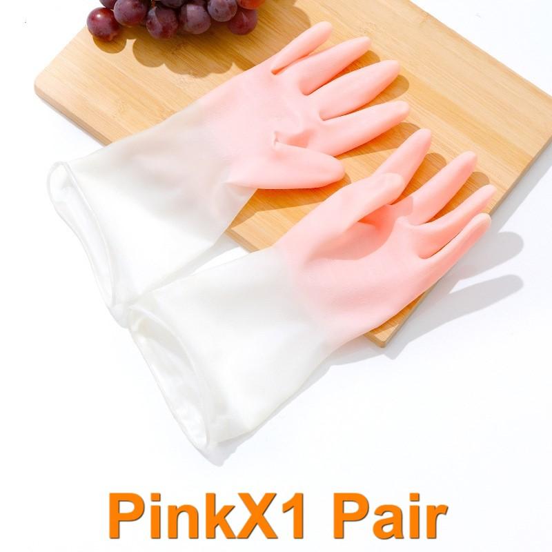 2723 Dish Washing Gloves Household Dishwashing Gloves Rubber Gloves For Kitchen Washing Clothes Cleaning Gloves For Clean Dishes