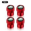 4Pcs Metal Car Wheel Tire Air Valve Caps Stem Covers For Land Rover Range Rover Evoque 3 4 Defender Discovery Freelander SA7
