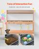 VEVOR Mud Kitchen for Kids, Wooden Toy Play Kitchen Set with Accessories, Outdoor Grocery Store Playset