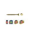 Box of 50 Countersunk Pz Wood Screws R/parc Din/ref Vloxp 6 X 90 Bricomat + Lubr. Celo