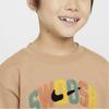 Nike Спортивная одежда Powder Play Мягкий флисовый свитшот Детские топы Желтый HQ7943-200