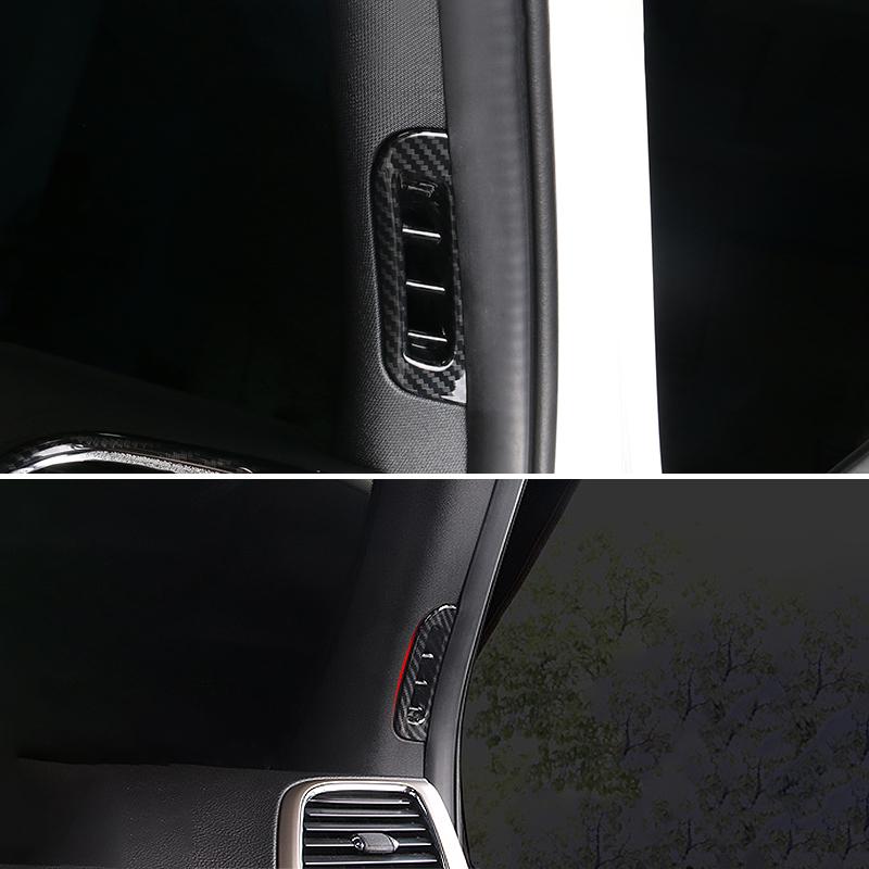 Для Jeep Grand Cherokee WK2 2011 2012 2013 2014 2015 2016 2017 2018 2019 2020 Автомобиль Внутренняя стойка воздухозаборника Динамик Рамка Отделка