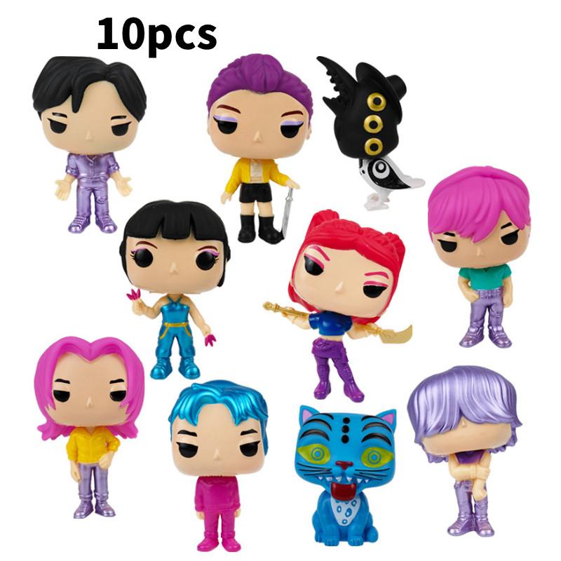 Kpop Охотники на Демонов Модель Игрушка Тигр Игровой Персонаж ПВХ Настольная Коллекционная Фигурка