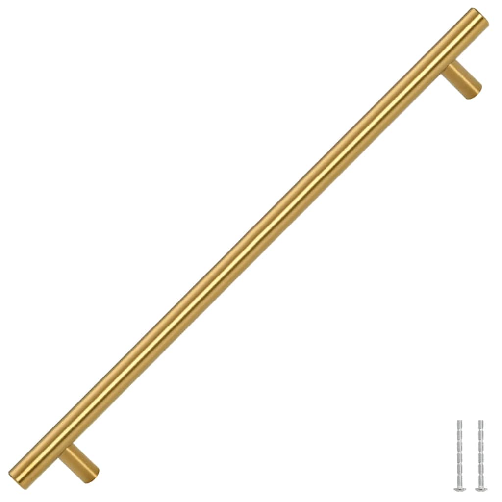 Furniture Handles 5 pcs Golden 320 mm Stainless Steel