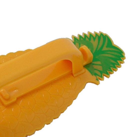 Нож для ананаса, легко чистить, острый, портативный, симпатичная форма, легкий, удаляет сердцевину ананаса, нержавеющая сталь, регулируемый, инновационный нож для чистки ананаса