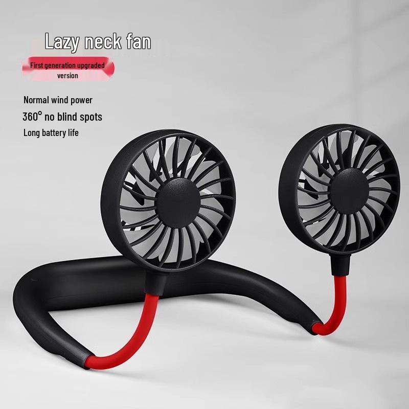 Portable Neck Fan with USB Charging and Long Battery Life for Dorms and Offices