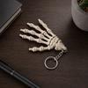 Handmade Movable Skeleton Hand Novelty Glowing Skeleton Hand Pendant  Gothic Style Gift