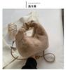 High-end Mink Velvet Pleated Fur Bag Bags2025 New Handbag One Shoulder Underarm Bag Crossbody Bag