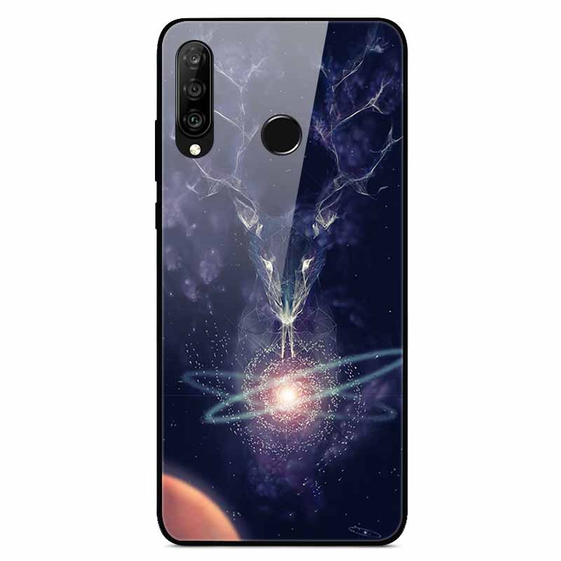Для чехлов Huawei P30 Lite P30Pro P20pro P20Lite Роскошные закаленные стеклянные жесткие задние чехлы для Huawei P20 Pro P30Pro Fundas Capa P20