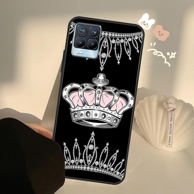 Чехол Queen King Crown для OnePlus 10 9 Pro 8T 9R Nord2 Чехол для Realme GT Neo 2 3 GT Master 8i 9i 8 Pro
