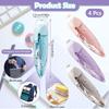 Pen-style retractable correction tape colored color 4PCS