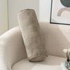 Japanese Style Neck Roll Pillow Ergonomic Cervical Pillow Chenille Cylinder Pillow  Dormitory