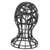 ABS Foldable Wig Display Support Stand Professional Holder Folding Wig Air Dry(Black)