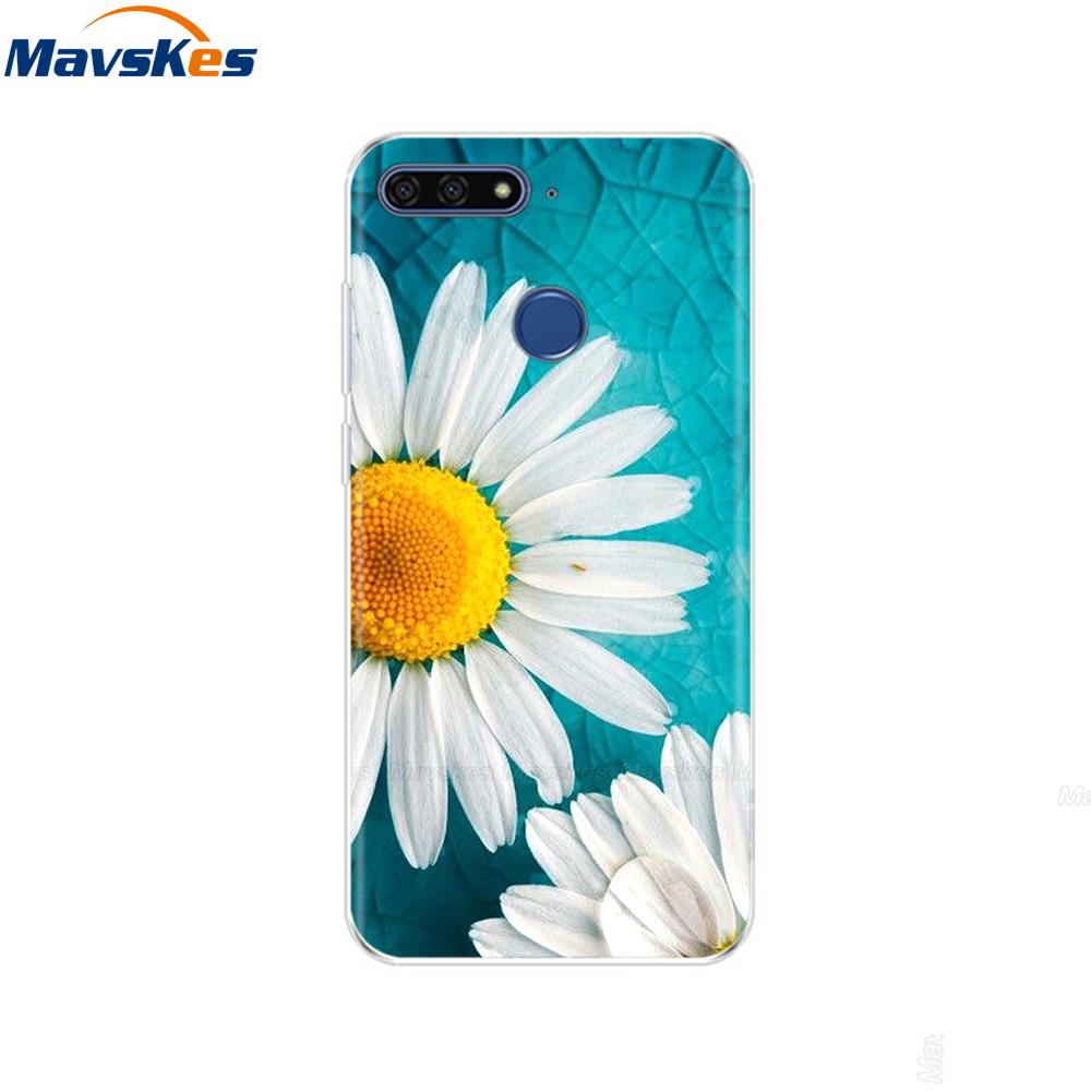 Чехол Для Huawei Honor 7C Чехол На Huawei Honor7C 5,7 дюйма Мягкий Силиконовый Чехол Для Телефона Для Huawei Honor 7C Aum-L41 TPU Чехлы Coque