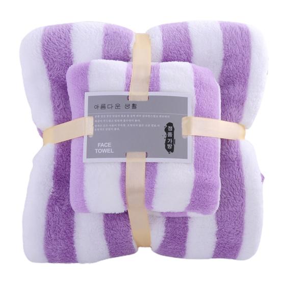 Yousheng Quick Dry Bath Towel Super Soft Friendly To Skin Absorbent Multicolor Shower Towel Face Towel Bathroom Supplies
