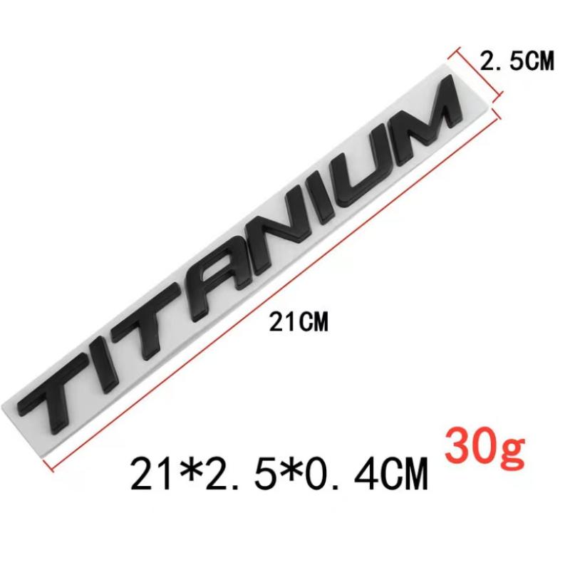 Модификация автомобиля Sharp World Explorer Титановые английские металлические наклейки на кузов автомобиля багажник хвост этикетка буквы наклейки