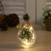 Puntos Christmas Tree Transparent LED Luminous Night Light Ball Hanging Pendant Decor