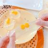 TPR Yolk Squeeze Toy 1/2/3Pcs Clear Egg Anxiety Education Single Double Anti-anxiety Fidget Soft Stretchy Stress Ball Party Favors Sensory