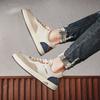 High Quality Men's Casual Leather Shoes Street Trend Comfortable Platform Sneakers Designer Men's Low Top Skateboard Shoes