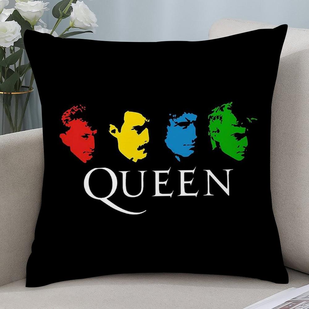 Наволочка Rock Queen BandS Короткий плюш Диван Декоративный Подарок Дом Двусторонняя печать Подушка