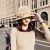 Women's Retro Wool Felt Fedora - Autumn/Winter Fashion