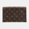[Pre-Owned] Flore Flower Buckle Classic Monogram Coated Canvas With Calfskin Flower Chain Clutch Shoulder Crossbody Bag - Fair #1NJSHC4