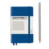 Leuchtturm Royal 344750 Notebook, A6, Grid, Blue,