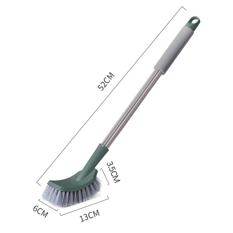 Туалетная щетка бытовая с длинной ручкой без мертвых углов настенная щетка для чистки туалета туалетный артефакт