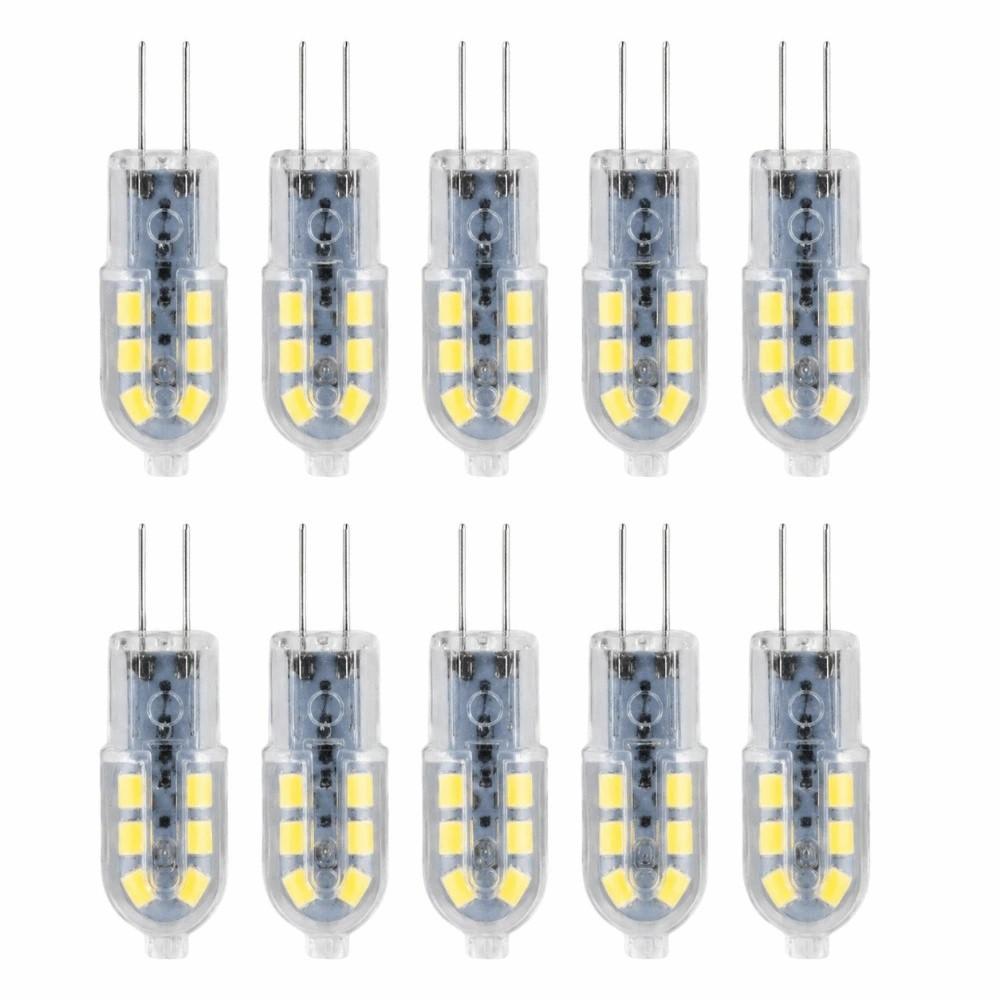 10 Pack G4 LED Bulb Lights Dimmable Brightness LED Light Bulbs Bright LED Bulbs  Chandelier