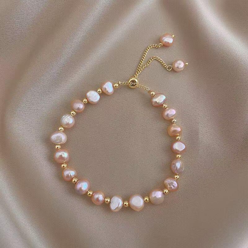 Baroque Natural Pearl Bracelet Sexy For Woman Bracelet