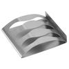 Держатель для зубных щеток из нержавеющей стали PunchFree SelfAdhesive Toothbrush Organizer Wash Cup Holder(Три