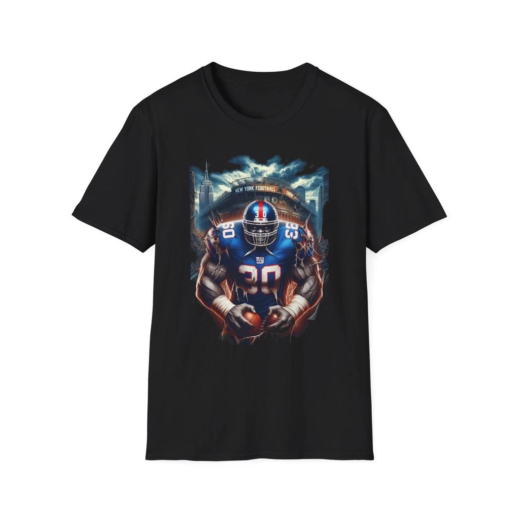 Футболка "Монстр" NY Giants - Яростная одежда для фанатов НФЛ