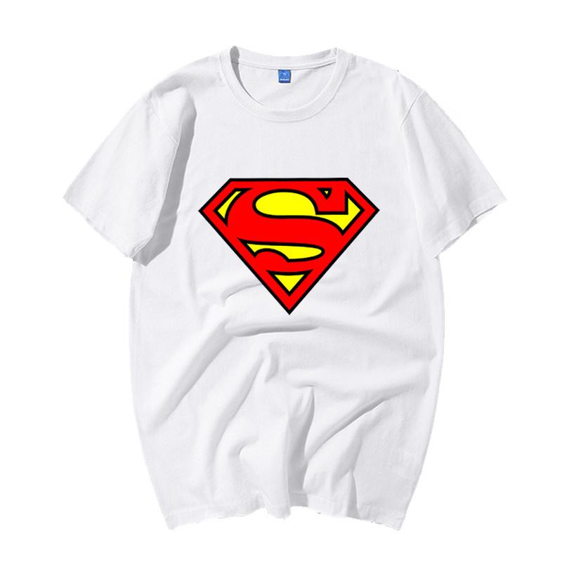 Superunisex Pure Cotton Tshirt For Youth And Fashion Unisexs And Unisexs Couples Childrens Round Neck Loose Short Sleeved Shirt