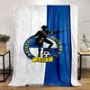 Bristol Rovers FC Logo printed Flannel blanket for bedroom, living room, sofa, and nap