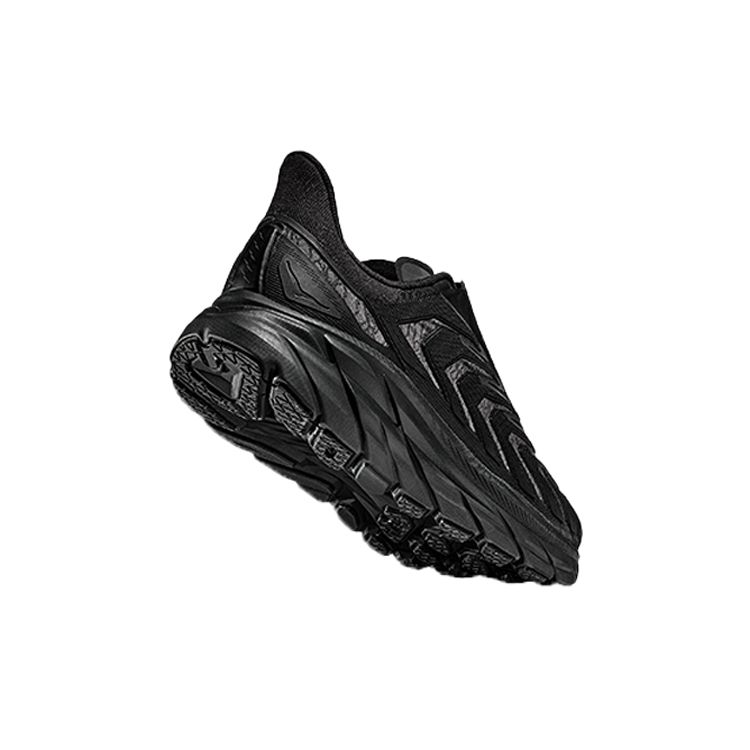 Черные кроссовки унисекс HOKA Project Clifton 1127924-BBLC