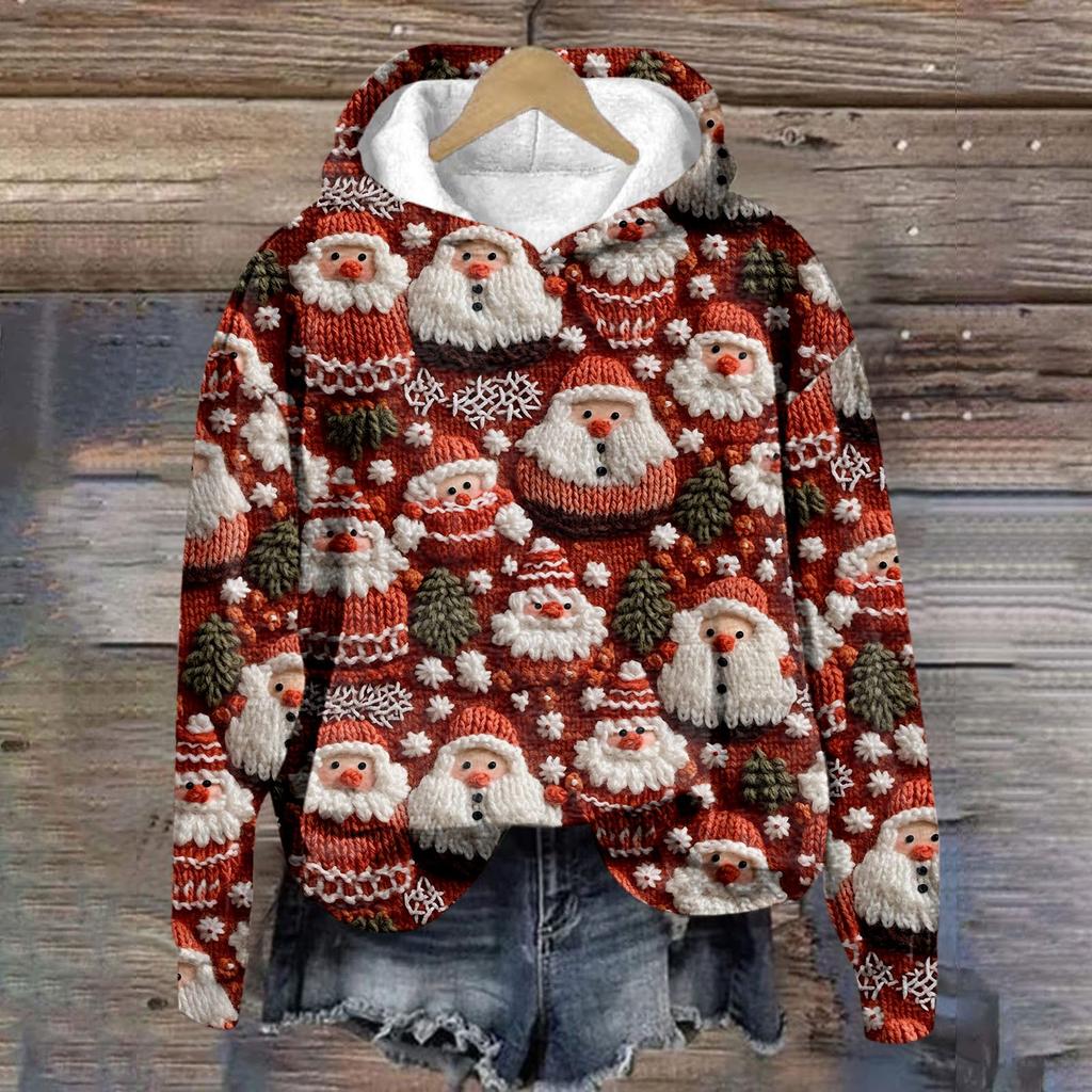 Мужское плюшевое теплое пальто с принтом, флисовый свитер, повседневное пальто, свитер с карманами, осенне-зимнее пальто