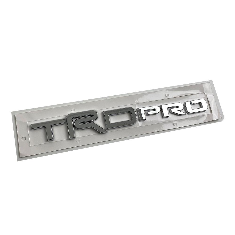 3D ABS TRD PRO Значок-наклейка на автомобиль для Toyota 4Runner Tundra Tacoma Sequoia Грузовик Внедорожник Внешний стайлинг