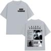 Rapper Kidd Voodoo Satiro Tour Harajuku2026 Spring summer Double Sided Print Tshirt Mens Women Short Sleeve pure Cotton Tops