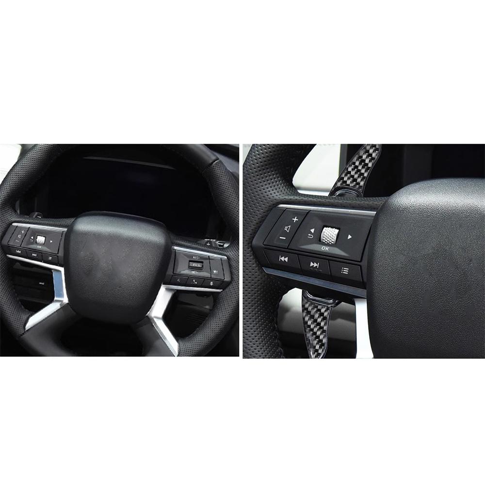 Подрулевые лепестки переключения передач из углеродного волокна для Mitsubishi Outlander 22-24