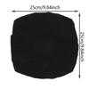 1 Классический эластичный квадратный туалетный табурет, противоскользящая подушка для обеденного стула, защитный чехол, смешанный полиэстер и спандекс, машинная стирка