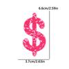 Lips Love Heart Patch Cartoon Embroidery Patch DIY Iron On Patches For Clothing Thermoadhesive Patches On Clothes Sewing Sticker