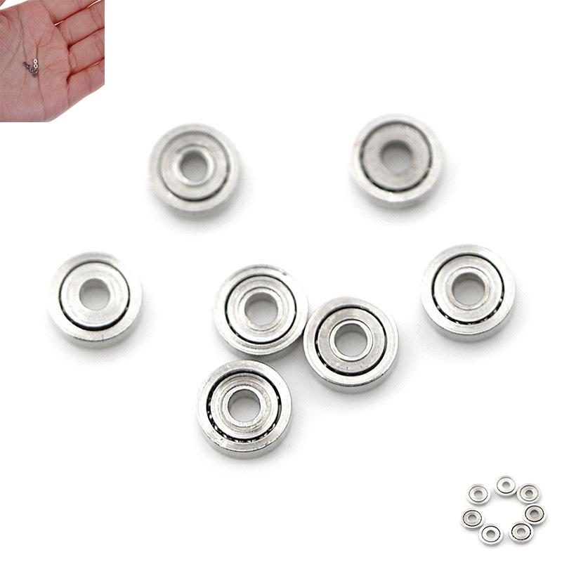 Мини-шарикоподшипники, открытые микроподшипники, аксессуары для игрушек, скользящая пластина с кончиками пальцев, маленький миниатюрный подшипник