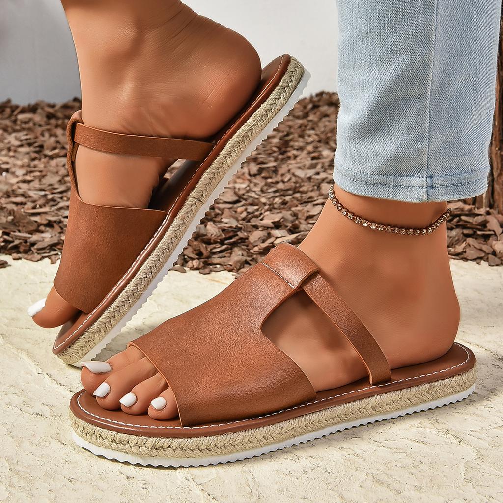 Модные женские тапочки 2024 года, новые летние сандалии, нескользящие мягкие туфли на плоской подошве, женские удобные пляжные тапочки, шлепанцы, женские Zapatos De Mujer