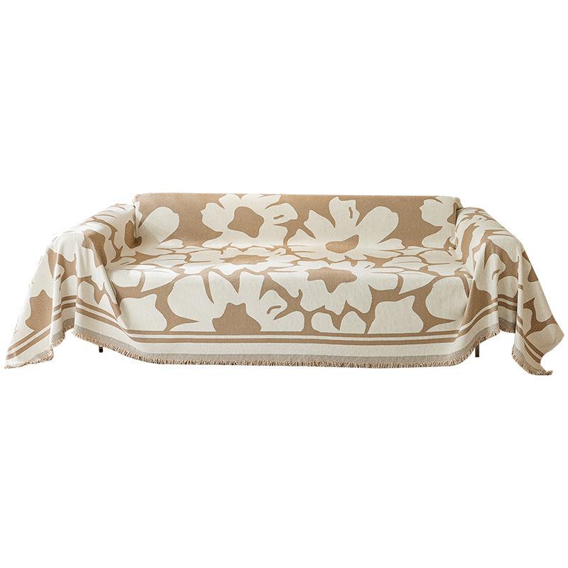 New Light Luxury High-Grade Sofa Cover Cloth Four Seasons Universal Sofa Towel Sofa Cover Flower Sofa Blanket