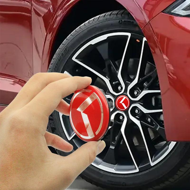 AABJB1 4pcs 58MM Car Wheel Hub Center Caps 54mm 56mm For Rim Cover For KIA K3 K5 Rio Sportage Ceed 3 4 K5 Picanto Optima Sorento